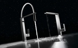 Змішувач для кухні Tres Cuadro-Tres одноважільній хром 106486