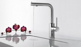 Змішувач для кухні Tres Top-Tres одноважільний з фільтром хром 162453