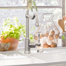 Смеситель для кухни Villeroy & Boch Avia 2.0 однорычажный сплошная нержавеющая сталь 924000LC