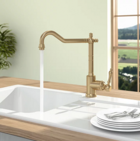 Змішувач для кухні Villeroy & Boch Avia 2.0 одноважільний золото 92400003