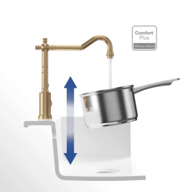 Змішувач для кухні Villeroy & Boch Avia 2.0 одноважільний золото 92400003