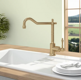 Змішувач для кухні Villeroy & Boch Avia 2.0 одноважільний золото 92400003