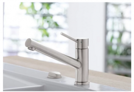 Змішувач для кухні Villeroy & Boch Como одноважільний нержавіюча сталь полірована 925100LE
