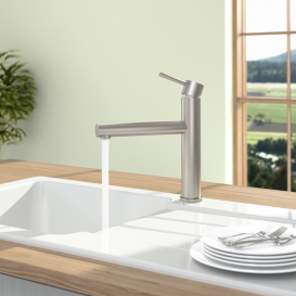 Смеситель для кухни Villeroy & Boch Como Sky однорычажный сплошная нержавеющая сталь 927800LC