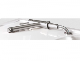 Змішувач для кухні Villeroy & Boch Como Window одноважільний суцільна нержавіюча сталь 925700LC