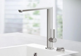 Смеситель для кухни Villeroy & Boch Finera однорычажный сплошная нержавеющая сталь 927000LC