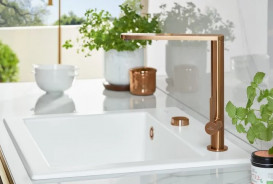 Смеситель для кухни Villeroy & Boch Finera однорычажный бронза 92700004