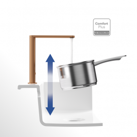 Смеситель для кухни Villeroy & Boch Finera однорычажный бронза 92700004