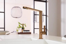 Смеситель для кухни Villeroy & Boch Finera однорычажный бронза 92700004