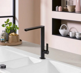 Змішувач для кухні Villeroy & Boch Finera одноважільний антрацит 92700005