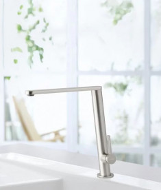 Смеситель для кухни Villeroy & Boch Finera Slope однорычажный сплошная нержавеющая сталь 927600LC