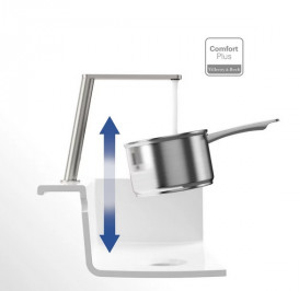 Смеситель для кухни Villeroy & Boch Finera Slope однорычажный сплошная нержавеющая сталь 927600LC