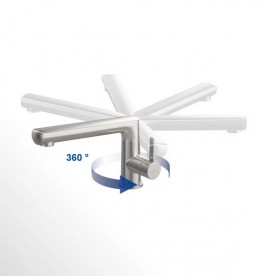 Змішувач для кухні Villeroy & Boch Sorano одноважільний суцільна нержавіюча сталь 926600LC