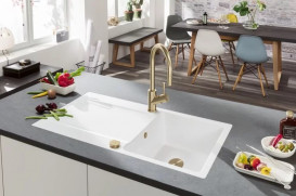 Смеситель для кухни Villeroy & Boch Umbrella однорычажный золото 92530003