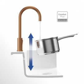 Смеситель для кухни Villeroy & Boch Umbrella однорычажный бронза 92530004