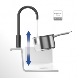 Змішувач для кухні Villeroy & Boch Umbrella одноважільний антрацит 92530005