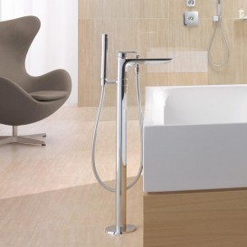 Смеситель для отдельно стоящих ванн Kludi E2 однорычажный напольный 495900575