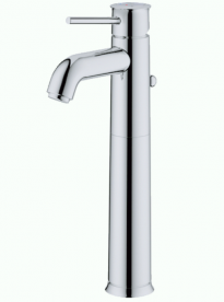 Змішувач для раковини одноважеля з донним клапаном високий Grohe BauClassic хром 32868000