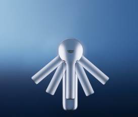 Смеситель для раковины однорычажный Grohe коллекция Lineare хром 23791001