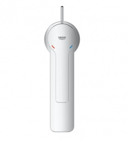 Смеситель для раковины однорычажный с донным клапаном Grohe коллекция Lineare хром 32109001