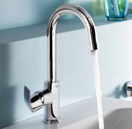 Змішувач для раковини одноважеля високий Grohe Eurosmart хром 23537002