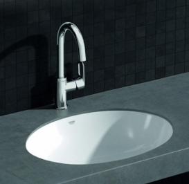 Змішувач для раковини одноважеля високий Grohe BauLoop хром 23763000