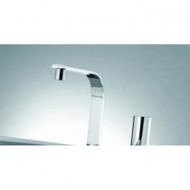 Змішувач для раковини Bonomi Elle одноважільний з донним клапаном хром 113000/F