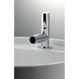 Смеситель для раковины Bonomi Tube однорычажный с донным клапаном хром 143006/F