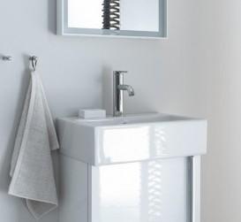 Смеситель для раковины Duravit C.1 однорычажный с донным клапаном хром C11020001010