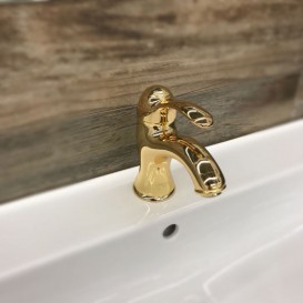 Змішувач для раковини Fiore Jafar змішувач латунь золото 47OO5221