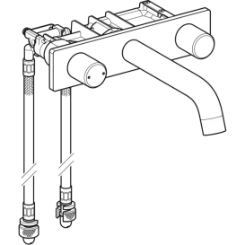 Смеситель для раковины Geberit ONE для монтажного элемента Geberit ONE латунь/цинковый сплав черный матовый 116.460.14.1