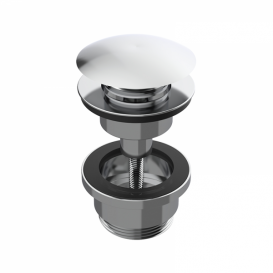 Смеситель для раковины GRB Axis XXL однорычажный с донным клапаном хром 74513740