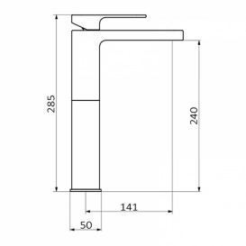 Змішувач для раковини GRB Despertar XL одноважельний з донним клапаном білий 85517871