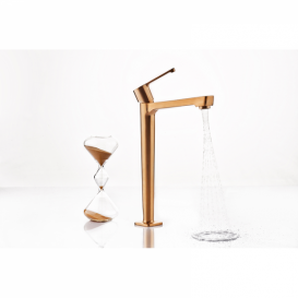 Змішувач для раковини GRB Jolie одноважельний матове золото 82540827