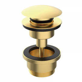 Змішувач для раковини GRB Jolie одноважельний з донним клапаном матове золото 82512827