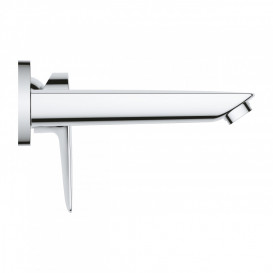 Смеситель для раковины Grohe BauEdge настенный однорычажный хром 20474001