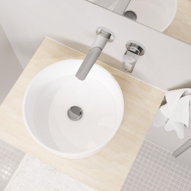 Змішувач для раковини Grohe BauLoop настінний одноважільний хром 20289001