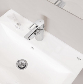 Смеситель для раковины Grohe BauLoop New однорычажный с донным клапаном хром 22054001