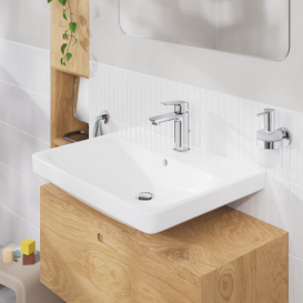 Змішувач для раковини Grohe Cubeo одноважільний з донним клапаном хром 1017490000
