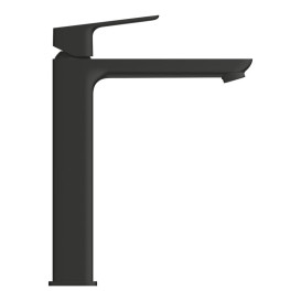 Змішувач для раковини Grohe Cubeo одноважільний чорний матовий 1017292430