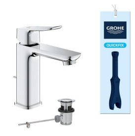 Смеситель для раковины Grohe Dice M-Size однорычажный с донным клапаном хром 1018320000