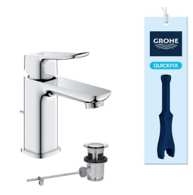 Смеситель для раковины Grohe Dice S-Size однорычажный с донным клапаном хром 1018560000