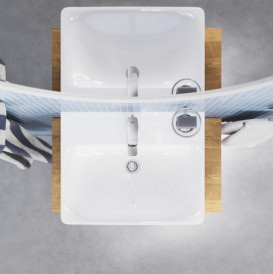 Смеситель для раковины Grohe Dice S-Size однорычажный с донным клапаном хром 1018560000