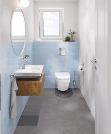 Смеситель для раковины Grohe Dice S-Size однорычажный с донным клапаном хром 1018570000