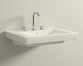 Змішувач для раковини Grohe Essence L-Size двухвентильний на три отвори хром 20299001