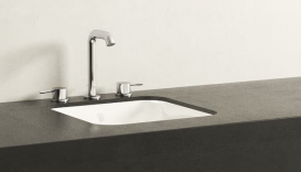 Змішувач для раковини Grohe Essence L-Size двухвентильний на три отвори хром 20299001