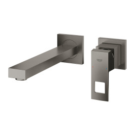 Змішувач для раковини Grohe Eurocube настінний одноважільний графіт темний матовий 23447AL0