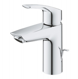 Смеситель для раковины Grohe Eurosmart New однорычажный с донным клапаном хром 32926003