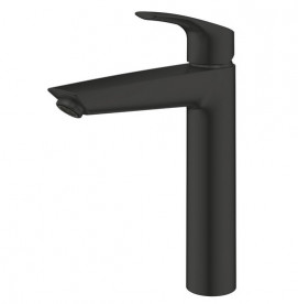 Смеситель для раковины Grohe Eurosmart однорычажный с донным клапаном черный матовый 239712433