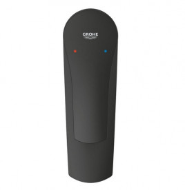 Смеситель для раковины Grohe Eurosmart однорычажный черный матовый 324672433